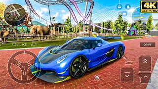 Koenigsegg Jesko Realistic City Driving - Traffic Racer Open World Gameplay | 4K ULTRA GRAPHICS screenshot 5