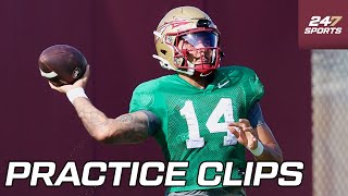FSU Football Practice Sights and Sounds Aug 13