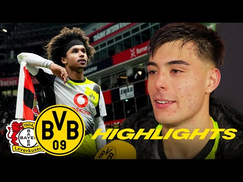 Adeyemi & Anselmino secure away win! | Highlights | Bayer Leverkusen - BVB 1:2
