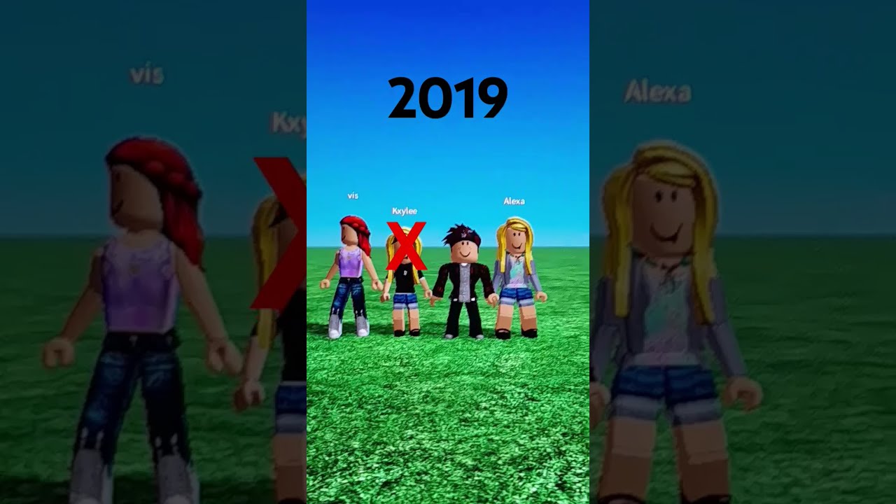 Me And My Friends Over The Past 9 Years Oldroblox 2019 2018 2017 2016 2015 2014 Nostalgia