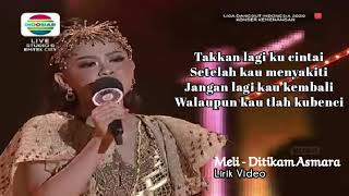 Meli Lida - Ditikam Asmara (Liga Dangdut Indonesia)