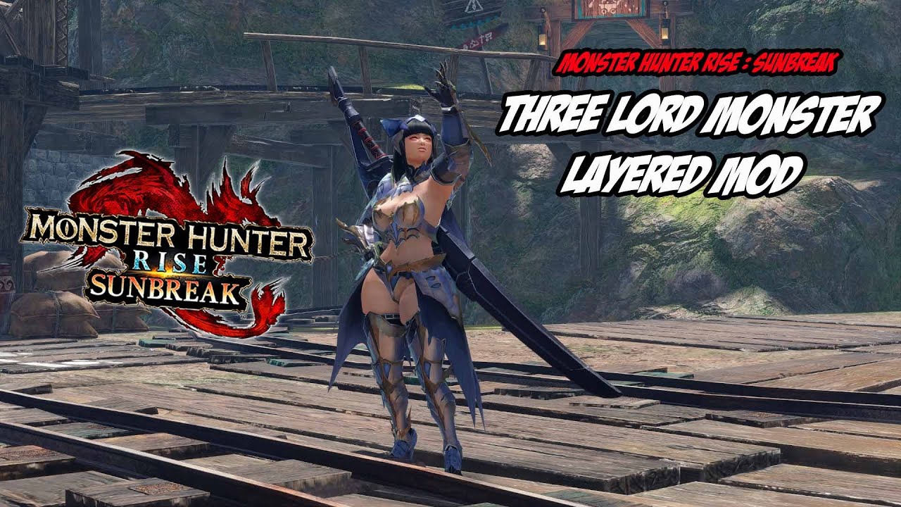 Monster Hunter Rise Sunbreak Layered Armor Mod - Blood Raven :  r/Monster_Hunter_Rise