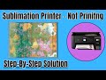 Sublimation Printer - Not Printing, Black, Color, Blank Pages [Solution]