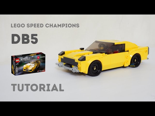 Tutorial - Aston Martin DB5 Lego Speed Champions 76901 Supra
