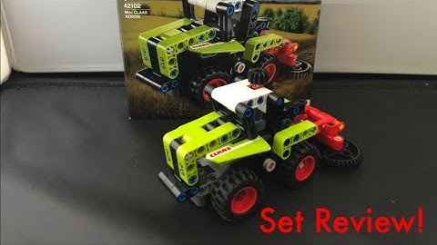 42102 Lego Technic Mini Claas Xerion Set Review!