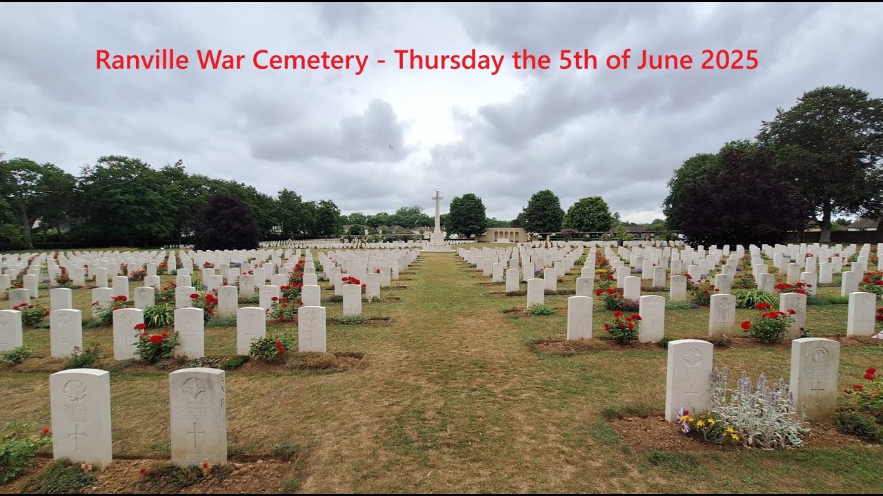 Ranville War Cemetery - Thursday the 5th of June 2025