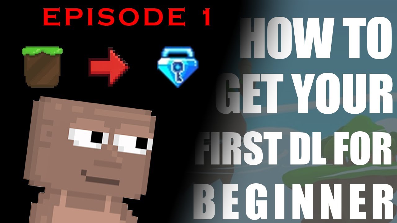 HOW TO GET YOUR FIRST DL FOR BEGINNER (EASY METHOD) | DIRT TO BGL EPISODE 1 | GROWTOPIA PROFIT 2026