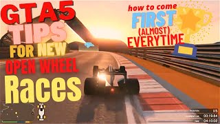 GTA ONLINE OPEN WHEEL UPDATE - WHAT'S NEW? \/\/ Sharing Tips: How I Win F1 Races Almost Every Time...