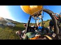 Acro paragliding rollover