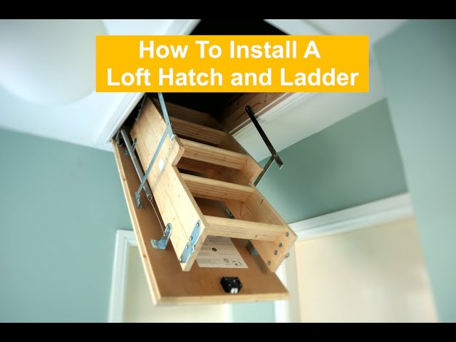 How To Install A New Loft Hatch - Easy DIY 