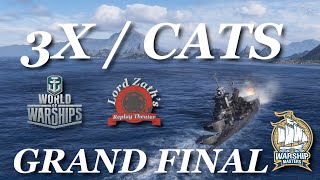 3X v CATS GRAND FINAL Warship Masters Invitational 2023 World of Warships