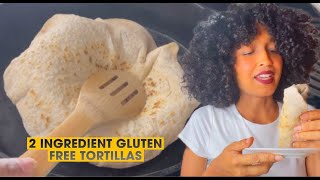The BEST 2 Ingredient Gluten Free Tortillas | Oil free, Corn free, Soy Free, Psyllium husk free!