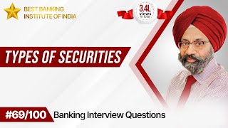 Types Of Securities? Best Answer For Banking Aspirants | IPB India