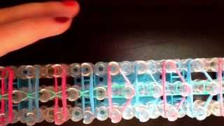 Rainbow loom firework bracelet