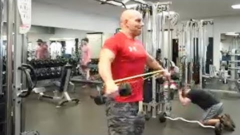 The Handcuff Raise With a Mechanical Drop Set