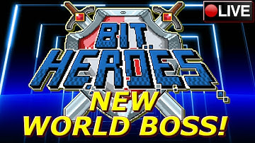Bit Heroes: New Tier 10 World Boss "Melvin Factory" - McProseph Gaming