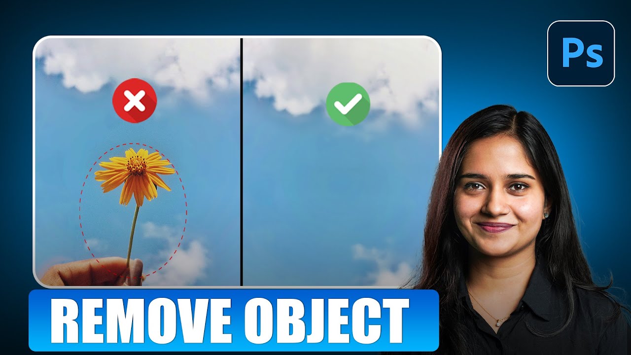 Как удалить объекты в Adobe Photoshop | Советы по быстрому и аккуратному редактированию | Урок по...