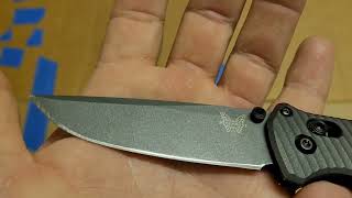 Benchmade 3V Bailout updated hardness edge retention testing. Is it up to the challenge now?