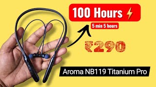 Best neckband under 500 reviews | aroma nb119 neckband | nackband under 500 #necklace #earphones 