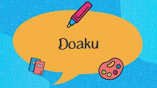 Miniatura de vídeo de "Doaku (Official Audio) - JPCC Worship Kids"