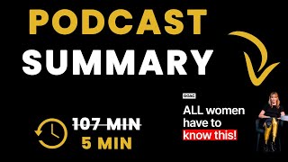 Shocking TRUE Story: "I Lost Both Of My Legs Because Of A Tampon" - Lauren Wasser - Podcast Summary