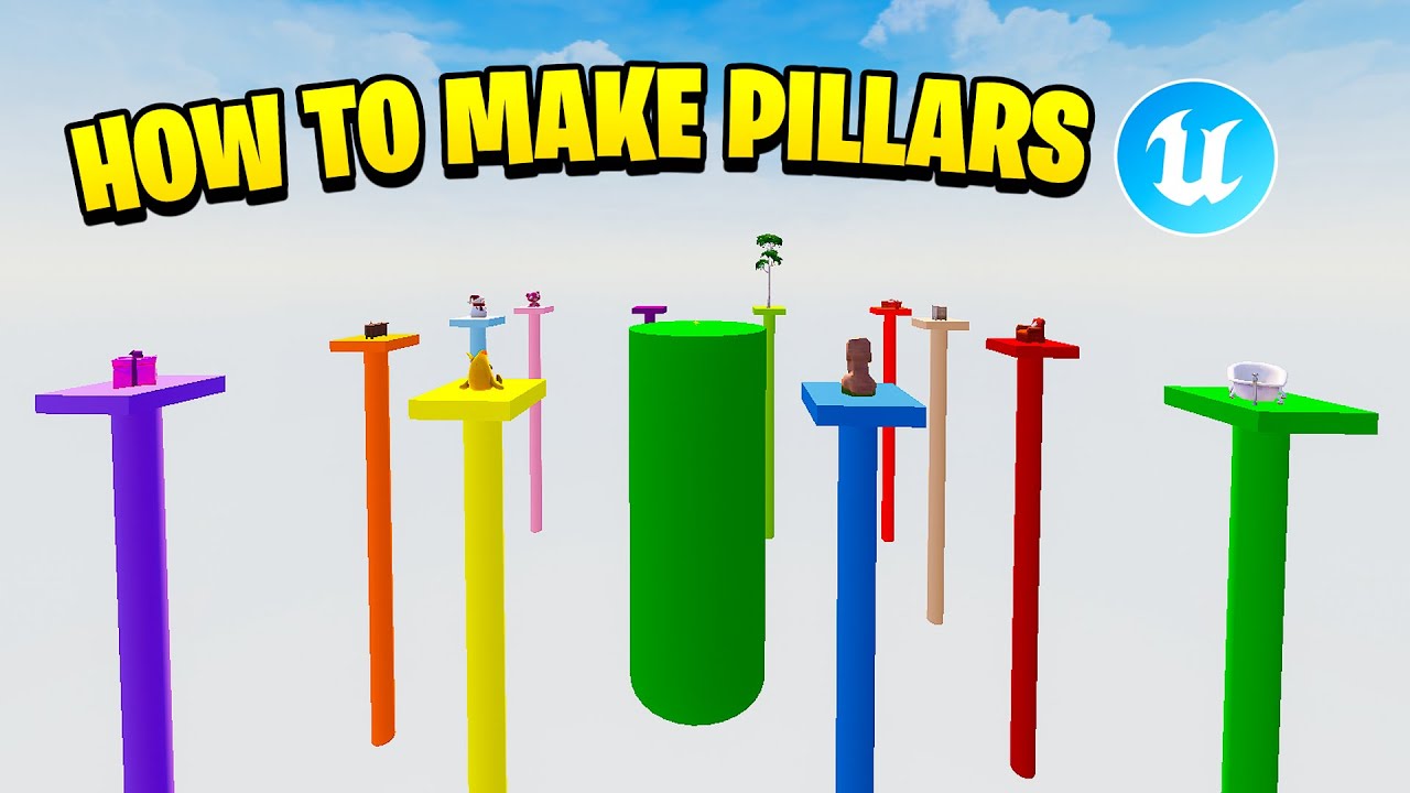 КАК СОЗДАТЬ КАРТУ СТОЛПОВ В UEFN