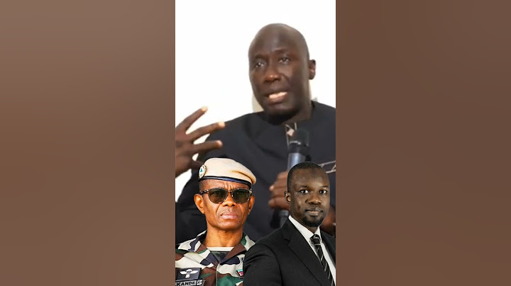 Affaire générale KANDÉ et SONKO Dame Mbodji #senegal #france #people #challenge