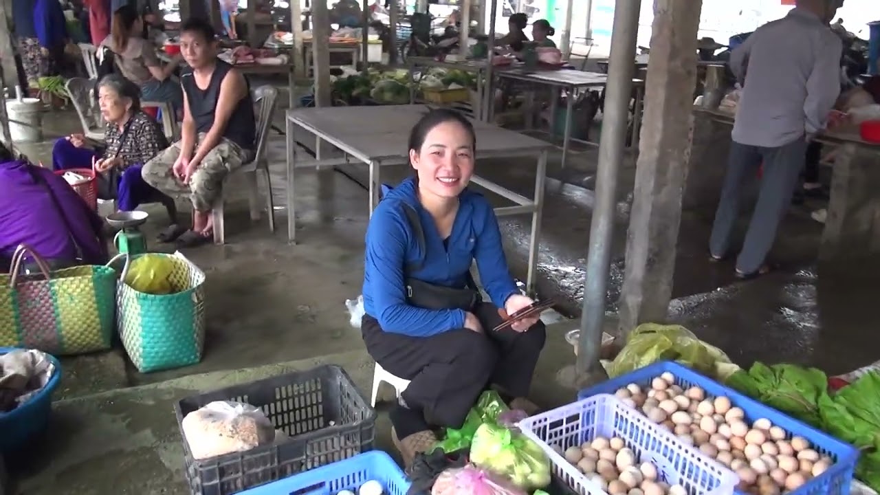 Ký sự chợ quê nông thôn, xã Nga Thành,Thanh Hóa chào đón các bác 