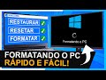 Formatar e Resetar PC sem Pendrive em 2025 🖥️
