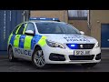 Police scotland new 21 plate peugeot siren demo
