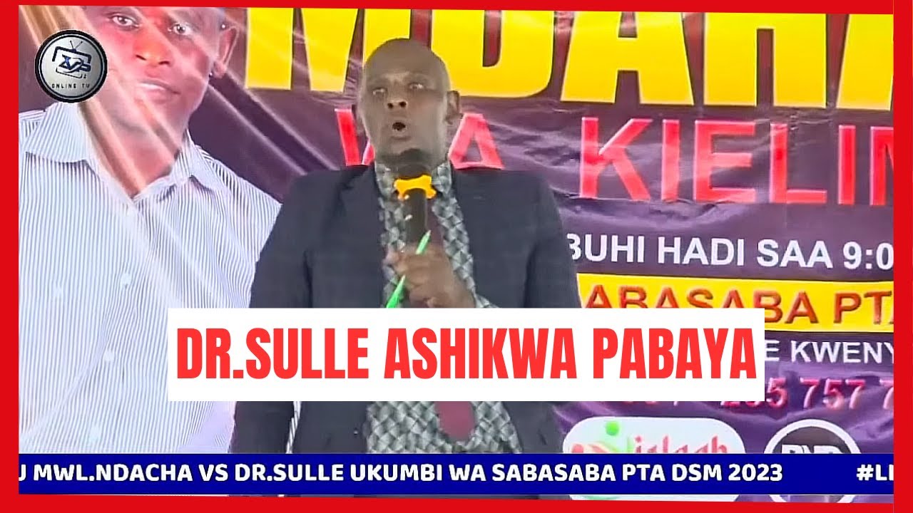 NDACHA AMSHIKA PABAYA DR.SULLE || KWANINI MSITANGAZE KUWA MAJINI NAYO NI WAISLAMU MNAFICHA