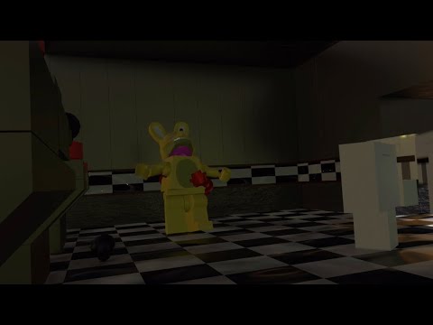 Lego Fnaf 3: Purple Guy death minigame animation