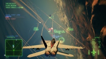 Top Gun Hornet my beloved (F-18E TGM with HCAAs) | Ace Combat 7 Multiplayer