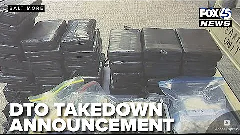 City and county officials announce the takedown of a Drug Trafficking Organization