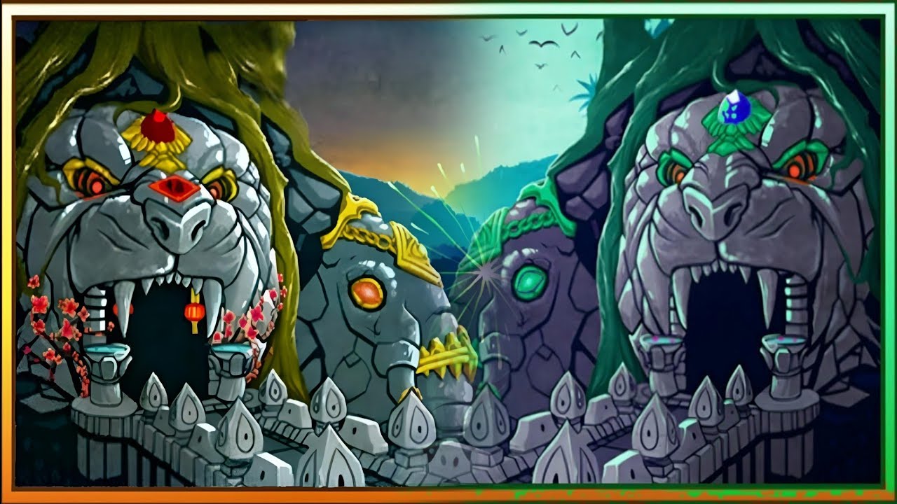 Chinese Lantern Festival VS Morning of Lost Jungle Temple Run 2 YaHruDv