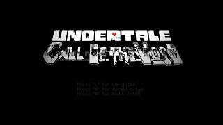 [AU] Undertale: "Call Of The Void" (NO HIT TRAINING 01) | Undertale Fangame [Ars557 Take]