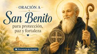 Saint Benedict, accompany me and protect me | Powerful Prayer 🙏🏻
