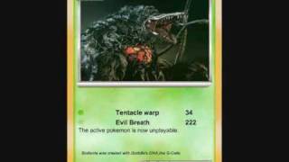 My Godzilla Pokemon cards