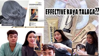 MERRY SUN PERMANENT COLOR ASH GRAY | AFFORDABLE AND SAFE HAIR COLOR | D.I.Y