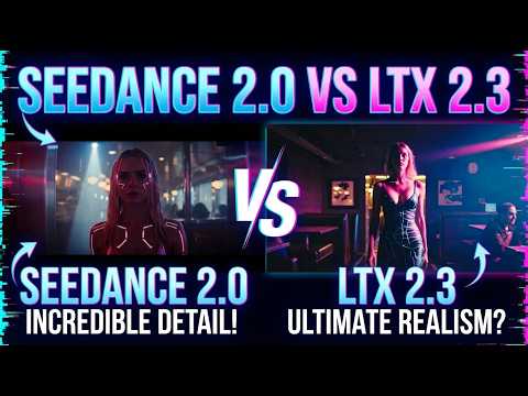 Seedance 2.0 vs LTX 2.3
