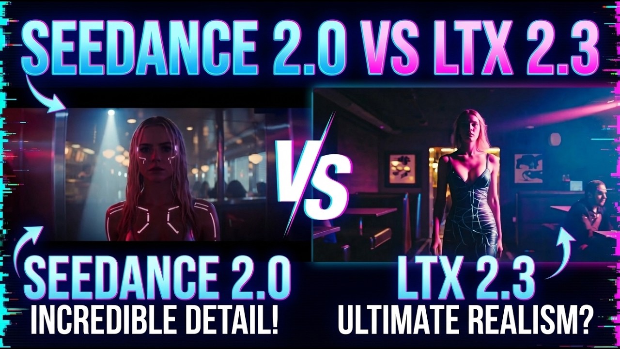 Seedance 2.0 vs LTX 2.3