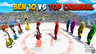 Top Criminal Vs Ben 10 in GTA 5 || Funny Car Race in GTA 5 || Gta 5 Tamil screenshot 4