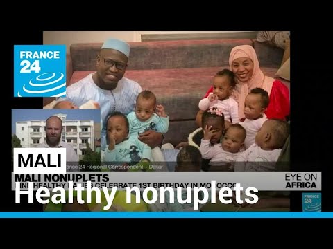Nine healthy babies celebrate 1st birthday in Morocco • FRANCE 24 English