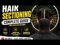 Professional Hair Sectioning Techniques | Hair Cutting Sections Ka Complete Science