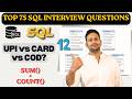 Payment Method Wise Revenue Analysis | GROUP BY with SUM() & COUNT() | SQL Interview #12 | Ecommerce