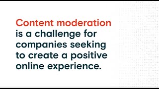 Content Moderation