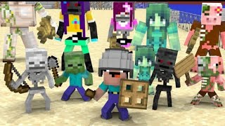 Monster School: Baby Noob Become a Hero - Minecraft Animation