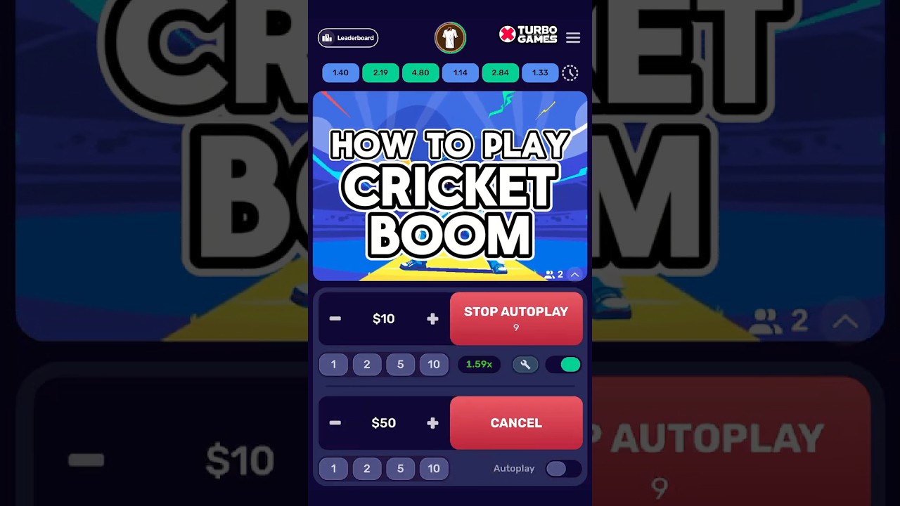 Cricket Boom — gameplay video