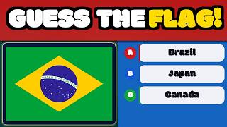 Can YOU Name All 3 World Flags? 🌍 #shorts #quiz #flags #kids