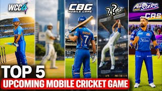 Top 5 Upcoming Mobile Cricket Games 2026 | KRAFTON vs eCricket vs WCC4 screenshot 1